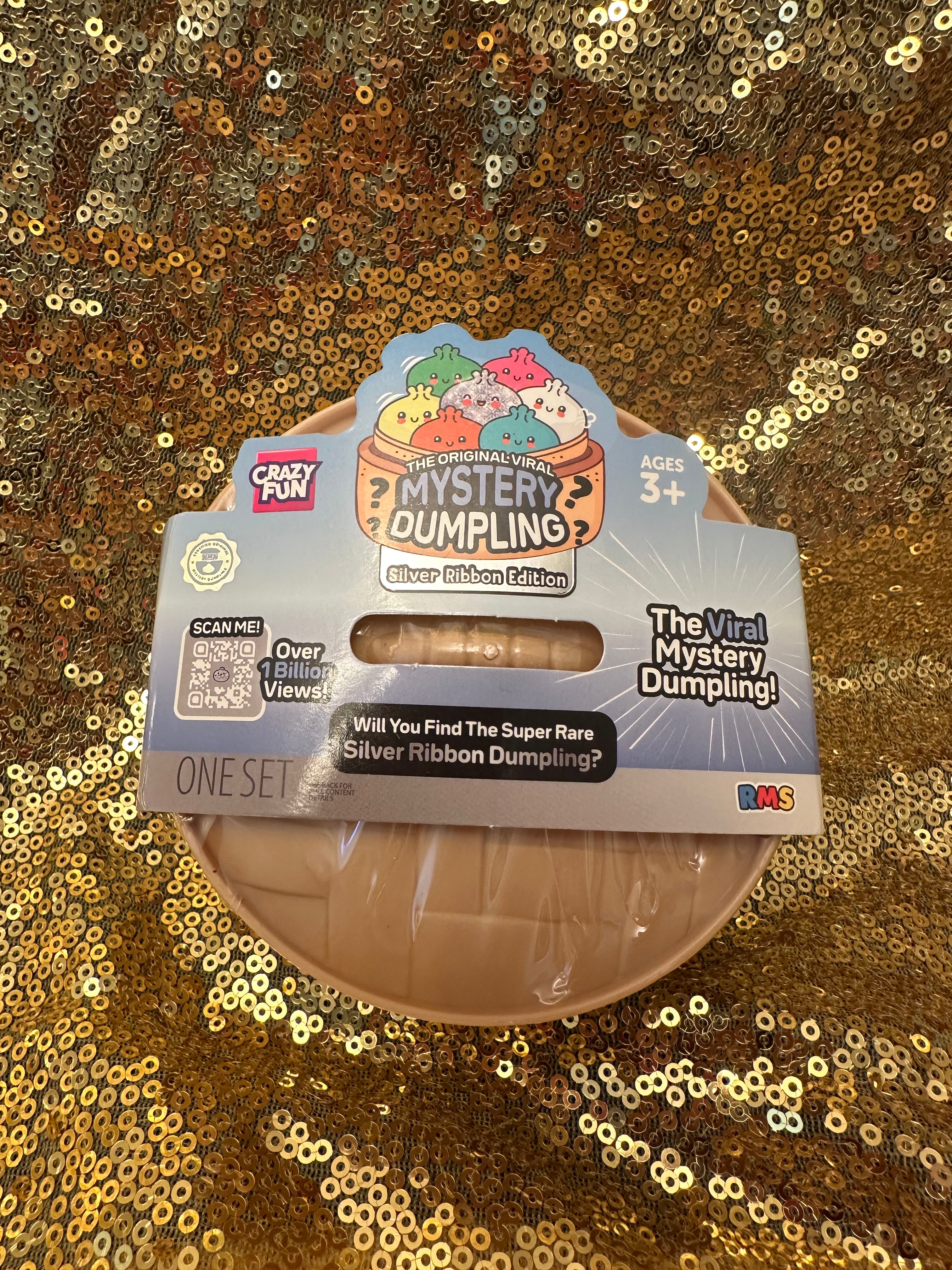 RMS Crazy Funy Mystery Dumpling Squishy Silver Ribbon Edition