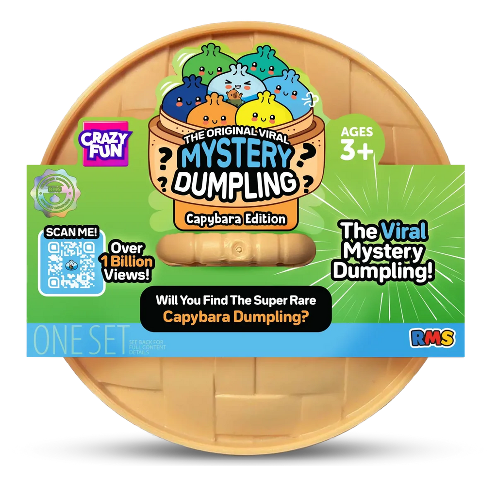 RMS Crazy Fun Squishy Bun Mystery Dumpling Capybara Edition Blind Box