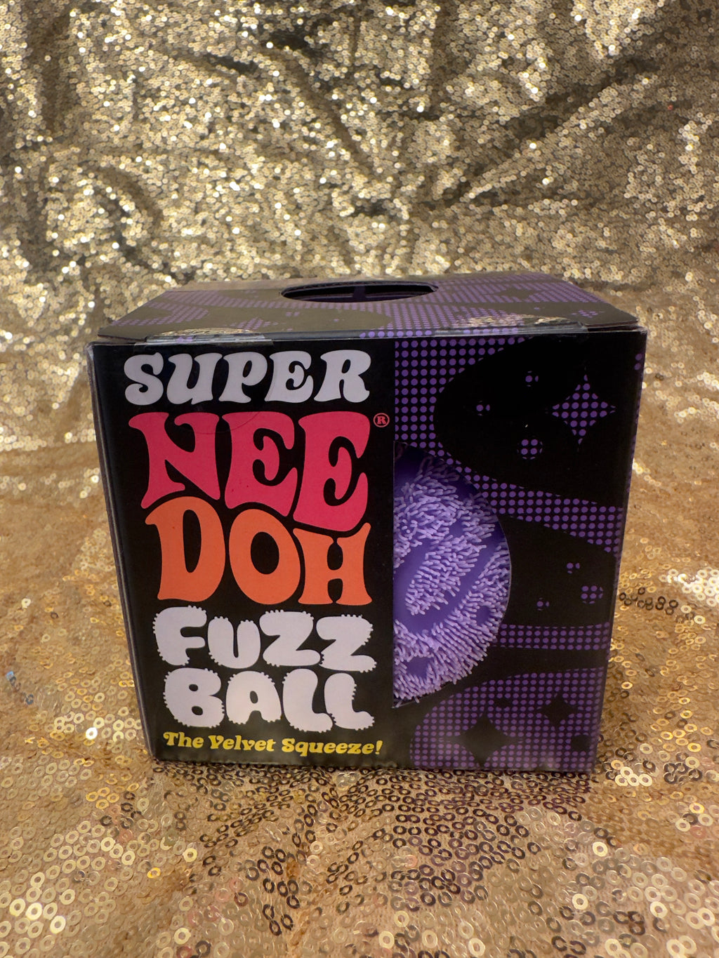 SUPER Fuzz Ball Velvet Needoh Squeeze