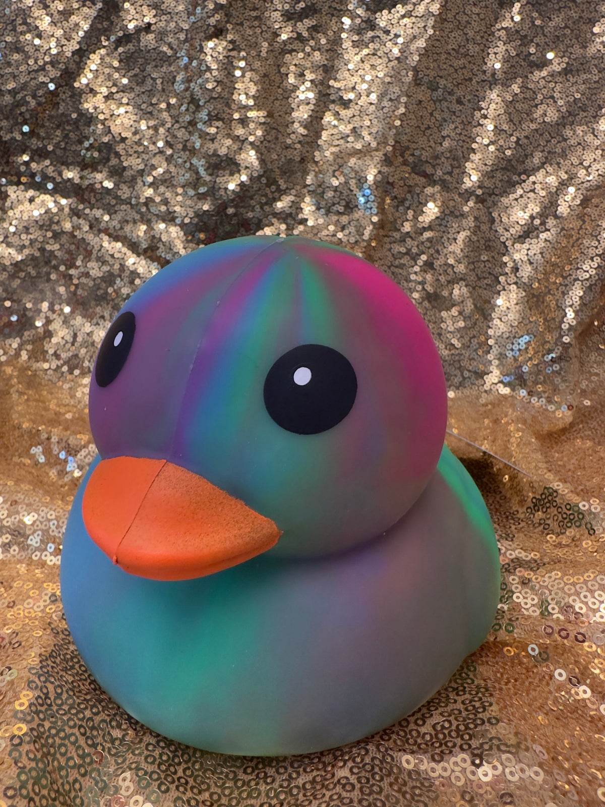 Sunny Days Jumbo Squeezy Ducks - Tie Dye Blue/Green