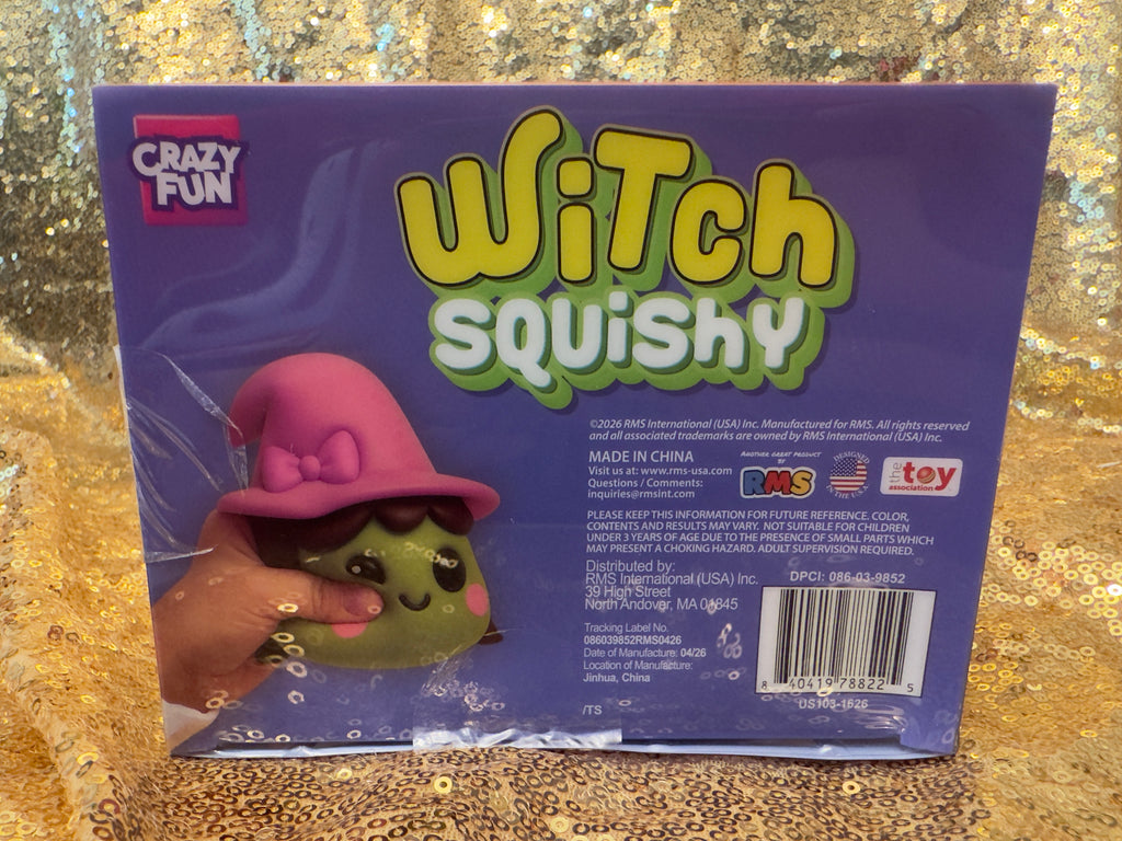 Crazy Fun Witch RMS Squishy Halloween