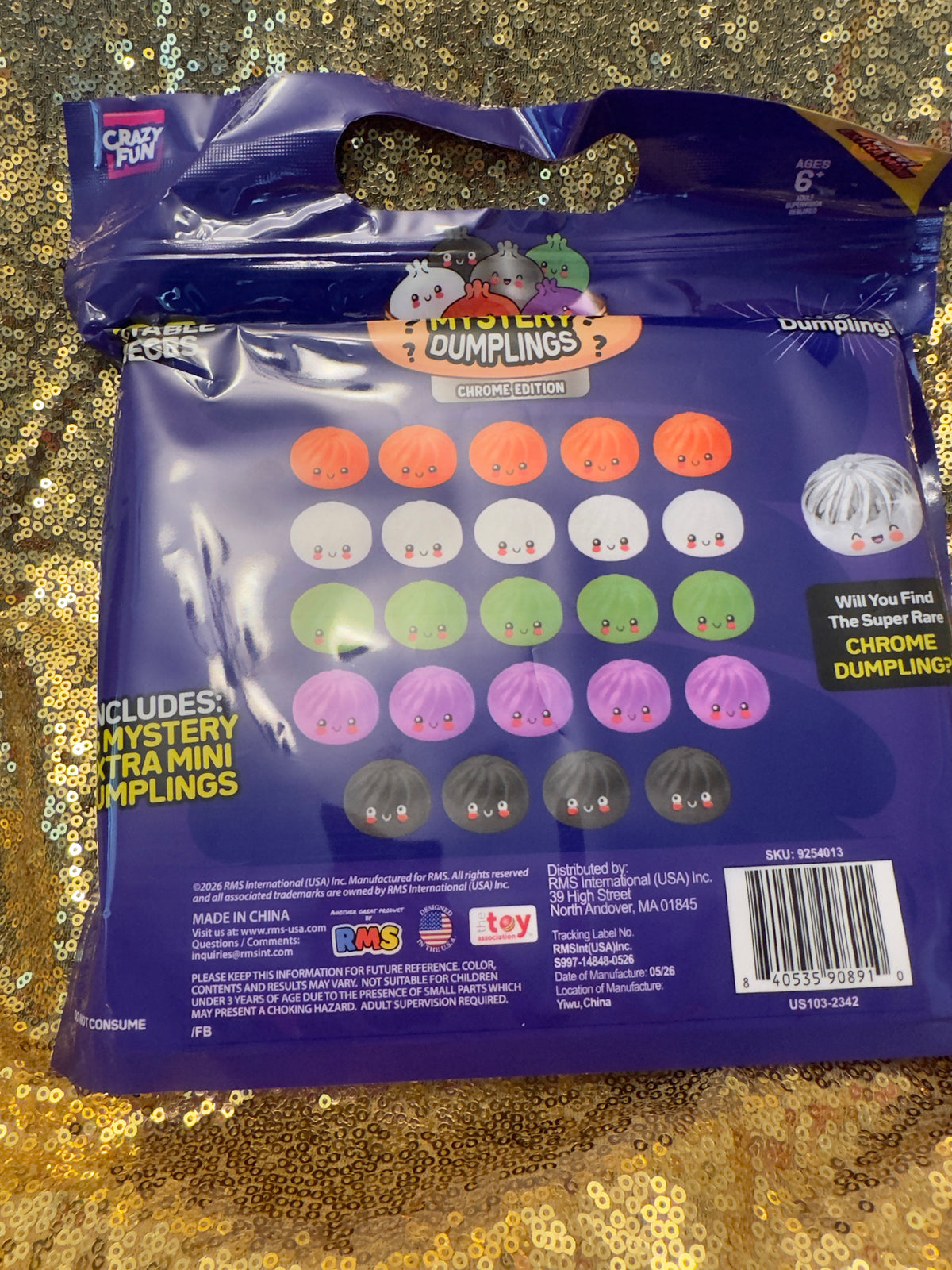 RMS Mini 25 dumpling pack