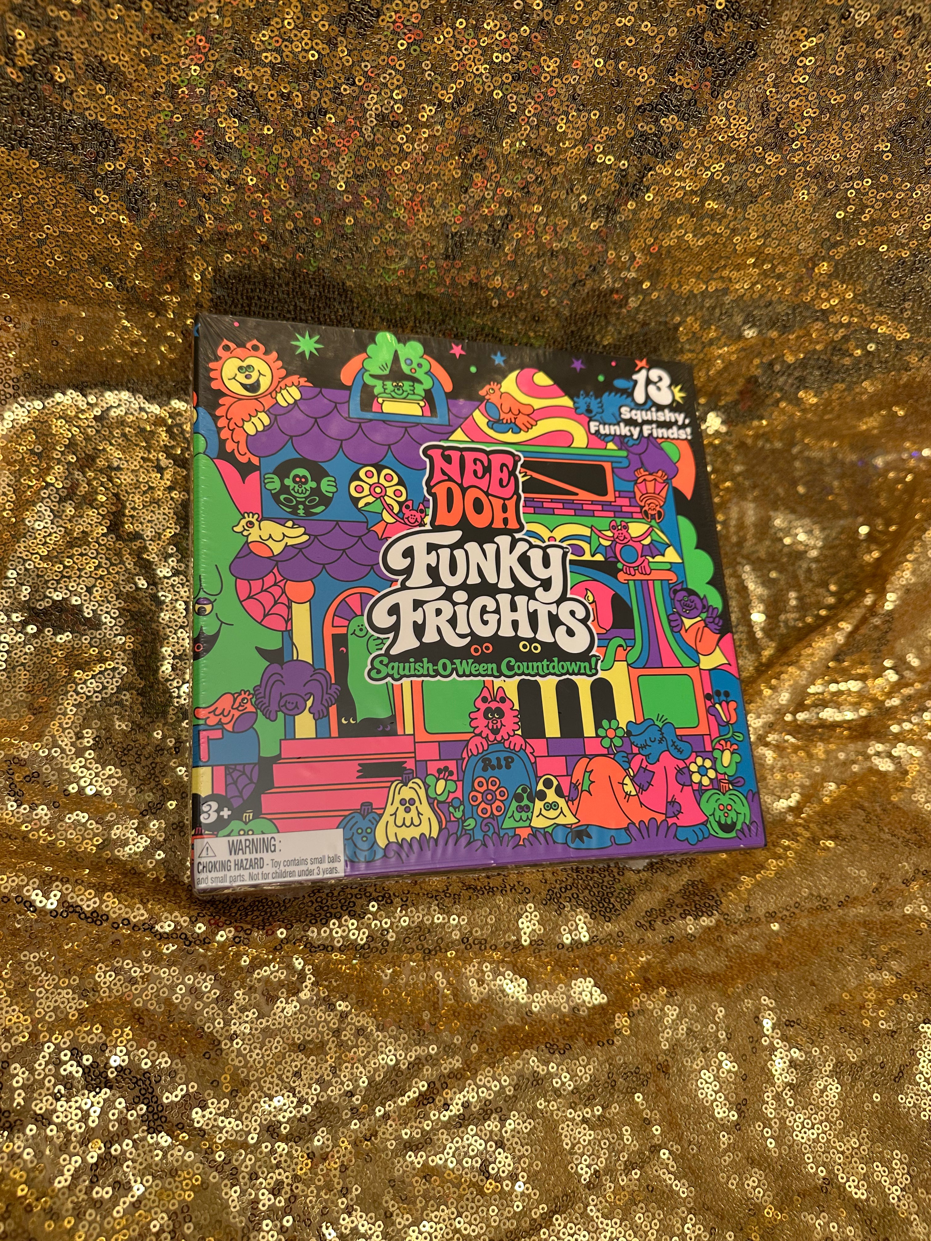 VIRAL NeeDoh Funky Frights Squish-O-Ween Countdown 13