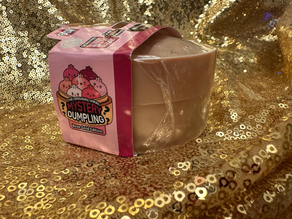 RMS Crazy Fun Mystery Dumpling Rose Gold Squishy Toy