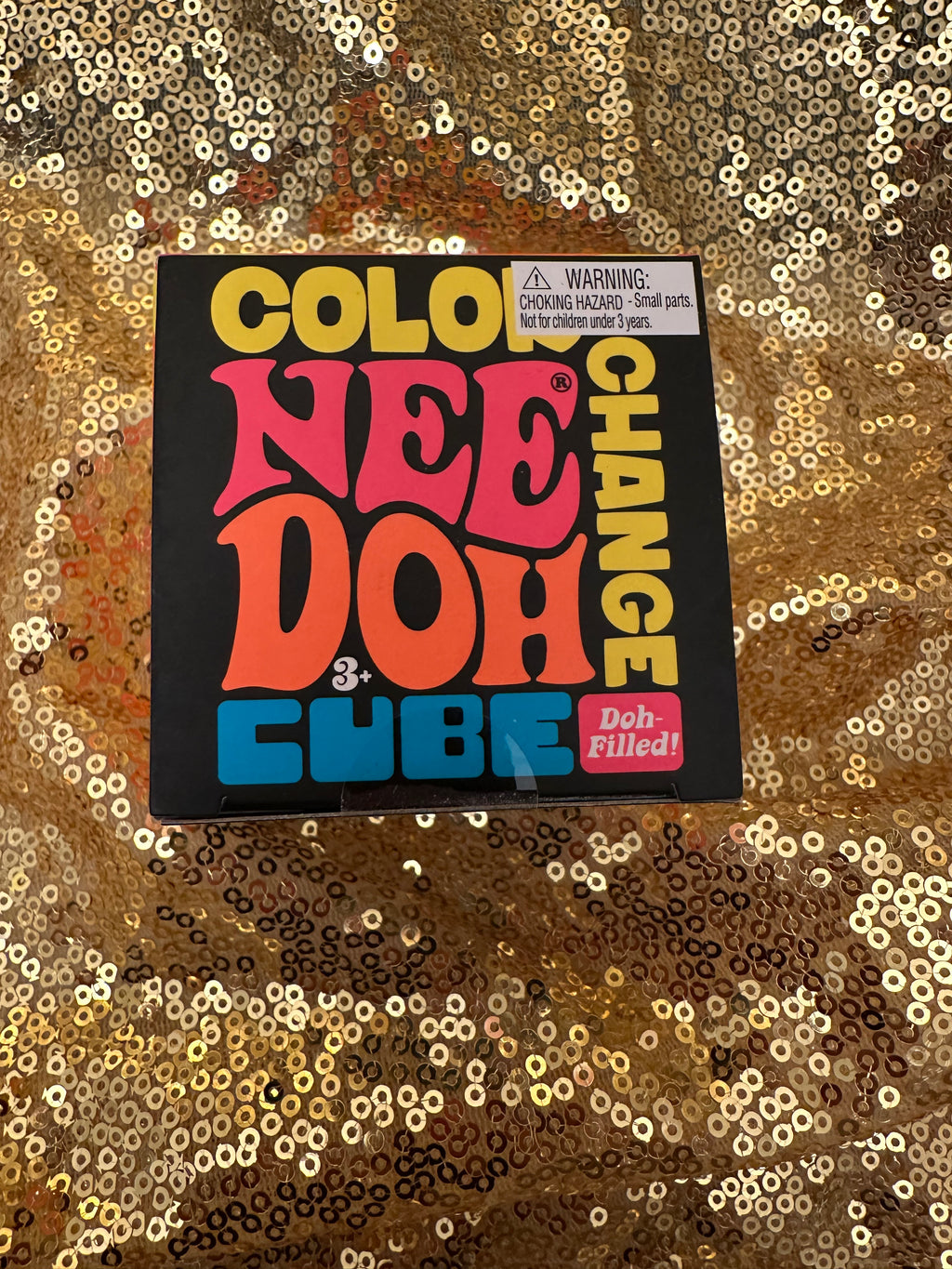 NeeDoh Color Change Cube